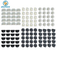 Aternee 20-piece Cabinet Latch Buckle Clip Grid Connector Wire Storage Cube Storage Cabinet Cube Wir