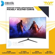 TechVerse -Monitor Gaming Armaggeddon Pixxel Plus XC27HD 27 Inch Curve