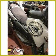 ◿ ✲ ✌ NMAX SET CLEAR/BLACK decals find ur trip (for light color fairings only) printed