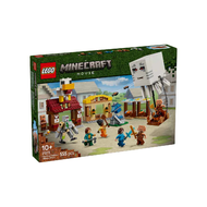 Bộ Lắp Ráp Cuộc Tấn Công Làng Bằng Khinh Khí Cầu Của Ghast LEGO MINECRAFT - Hàng Chính Hãng Chất Lượ