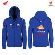 Hoodie Zipper Sweater Jaket Team Repsol Honda MotoGP