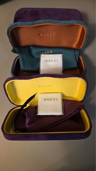 Gucci 眼鏡盒及眼鏡布 / 名牌眼鏡盒