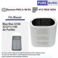 Fits Blueair Blue Max 3250i 3232111100 Air Purifier Replacement 2-in-1 HEPA &Activated Carbon Filter