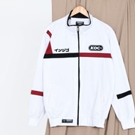 Men's tracktop jacket indigo tracktop jacket/