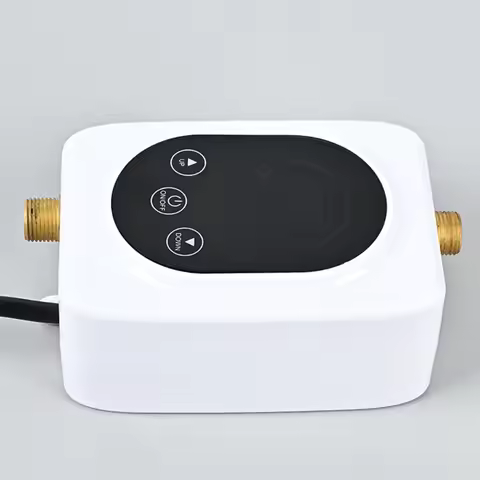 54HE Instants Water Heater LCD Temperature Display Wall Mounted Electric Water Heater for Kitchen Ba