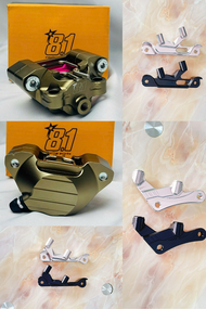 [ Combo ] Heo 2pis 81 mini + pát CNC đi size đĩa 220mm cho mọi dòng xe