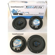 Speaker Coaxial 3way Brabus 6,5in audio mobil 6,5 inch