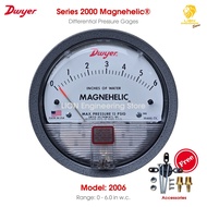 Dwyer 2006 Series 2000 Magnehelic® Differential Pressure Gages หน่วยวัดนิ้วน้ำ Inches of Water (in w