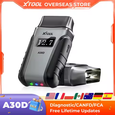 XTOOL Anyscan A30D OBD2 Scanner Wireless Bidirectional Car Code Reader with Lifetime Updates & 19 Re