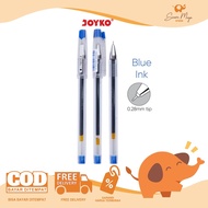 Joyko Gel Pen GP-266 I Tech 2 0.28mm (Blue) Colored Gel Pen/ Qualitybiru