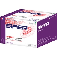 Sifer Iron Supplement Pills - Lipofer Iron Supplement, Folic Acid, Prevent Anemia, Polymenopausal Wo