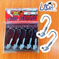 NINJA JIGHEAD 3X STRONG MATA KAIL SOFT PLASTIK