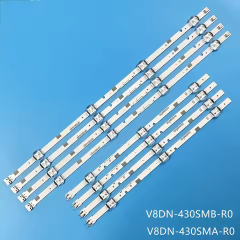 Original LED backlight strip 7 lamp for 43"-FHD-L R TV V8DN-430SMA-R0 430SMB UA43N5380 UA43N5300 UE4