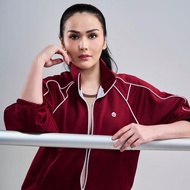 Tennis Jacket | Maroon Jacket | Activewear | Sport Jacket | Active Jacket | Gym | Pilates | Yoga | T