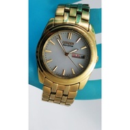 Y70:Original  CITIZEN EcoDrive  Analog Watch for Men from USA-Gold Tone