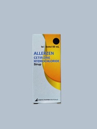 Allerzen Cetirizine hydrochloride Sirup 60 Ml