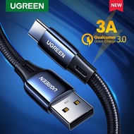 UGREEN USB Type C Cable 5V 3A Zinc Alloy USB A to USB C Fast Charger Cable for Samsung Galaxy S20 S1