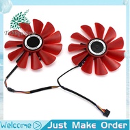 【Tv39qw2oyr】XFX 85MM Diameter RX-570-2048SP RX-580 FD10U12S9-C for XFX RX570 4G RX580 Video Image Ca