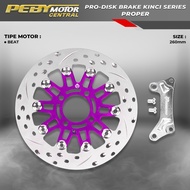 Front Disc Brake Disc Pro-Disc Brake Kinci Series PROPER Vario 260mmBEAT