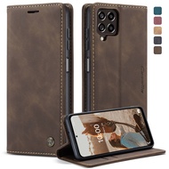 Thinmon Ốp Cho Samsung M53 5G/M33 5G Ốp Lật Có Khe Đựng Thẻ Ví Ốp Da Chống Sốc Cho Samsung M53 5G/M3