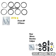 Ap Racing 2 Pistons & Rear 36mm Brembo 1 Piston Brake Caliper Seals For Lotus Elise