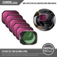 STARTRC DJI Mini 4 PRO ND Filters SET (CPL/ND8/ND16/ND32/ND64/ND256)