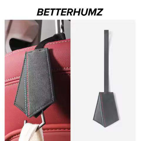 For BMW E90 E60 F10 F30 F20 G30 E92 G20 F11 F31 E61 F36 X1 X3 Made of Alcantara Hidden Hook Auto Bac