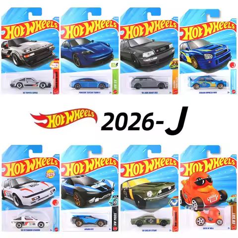 Subaru Car Hot Wheels Gift Hot Wheels 2026-J Series,Porsche Taycan Audi Subaru Impreza Mitsubishi St