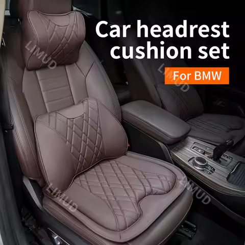 For BMW 5 Series e60 f10 f18 g30 g38 g60 530e 530i g60 g68 Car headrest cushion set Specialized car-