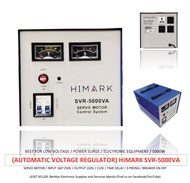 (Automatic Voltage Regulator) Himark SVR-5000VA / AVR /  Servo Motor Type / Time Delay / 5000watts