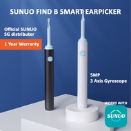 [Official SG 1 YEAR WARRANTY] Sunuo Find B Smart Otoscope Ear Cleaning High Precision Camera Tool