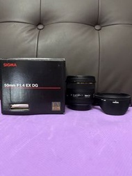 超平 極新淨 Sigma 50 50mm F1.4 Canon EF Mount  新皮