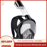 Snorkel Mask,Snorkeling Mask with Detachable Camera Mount,180 Degree Panoramic View Anti-Leak Anti-F