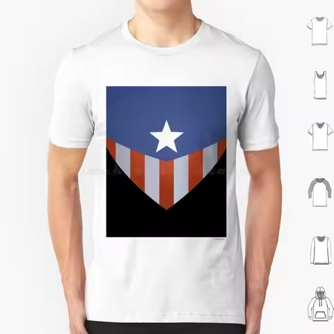 Captain Barnes T Shirt 6xl Cotton Cool Tee Bucky James Buchanan Barnes America Superhero Lazy Cospla