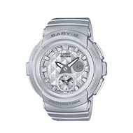 Casio Baby-G (BGA-195-8ADR) Grey Resin Strap 100 Meter World Time Watch for Women