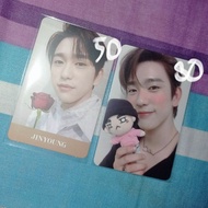 Pc park Jinyoung rose breath on love BOL doll blush photocard got7