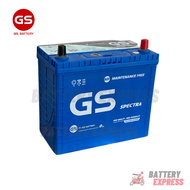 GS Battery Spectra 1SN / NS60L / 65B24LS Maintenance Free - Premium Car Battery