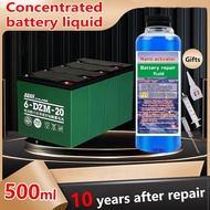 Battery repair solution 500ml Battery repair fluid Distilled water for battery Electrolyte water