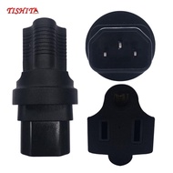 [Bilibili1] 3 Pins IEC320 C14 to NEMA 5-15R Power Adapter Converter 10A 15A 3 Pins AC250V AC125V Con