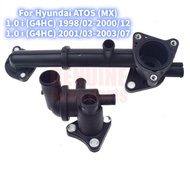 Engine Coolant Thermostat & Housing Set for Hyundai ATOS MX G4HC 25622-02501+25611-02502