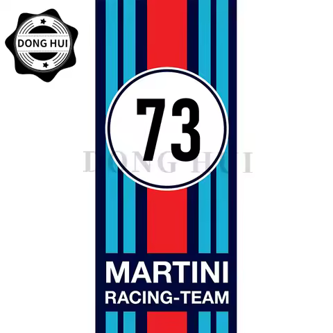 MARTINI Racing Car Sticker Mug Guitar Skateboard Laptop Camper Motorcycle Helmet Dirt Bike Surfboard