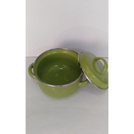 Colored Enamel Pan 12 cm Mini pot Dutch Oven Kedaung