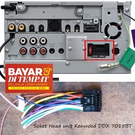 Kenwood Head Unit Socket Cable for Installing HU Kenwood DDX7015BT DDX 7015BT DDX7015 BT