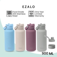 EZALO 304 Stainless Steel Palette Wide Mouth Sport Water Bottle Vacuum Tumbler (900ml)