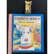 Pinkerton Behave by Steven Kellogg (Fried Edge) English Hardcover Book (Pre-owned)