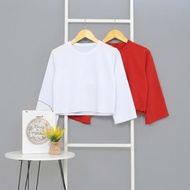 MERAH Axxon Independence Clothes Red and White Crewneck Sweater for Girls Ages 4 to 11 Years Latest 
