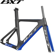✲Full Carbon Track Frame road frames With Fork Seatpost Bicycle Race Bike Frame Fixed Gear BSA T 6✪