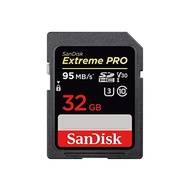 32GB SanDisk Extreme Pro SDHC UHS-I U3 V30 Support R:95MB/s International Retail SDSDXXG-032G-GN4IN