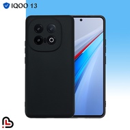 IQOO 13 Black Matte Premium Ultra Slim Soft Case Casing