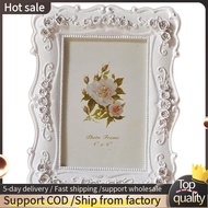 6 Inch Retro White Photo Frame Photo Display Photo Frame Poster Home Decoration Wall Hanging Photo F